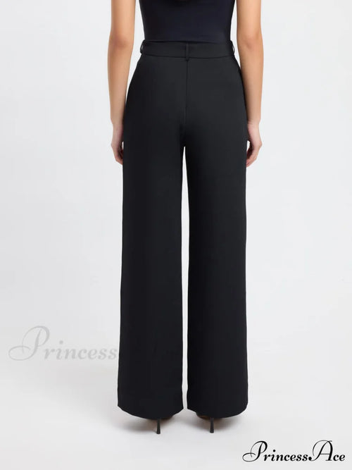 Business Casual Straight Trendy Leg Dress Pants image 2