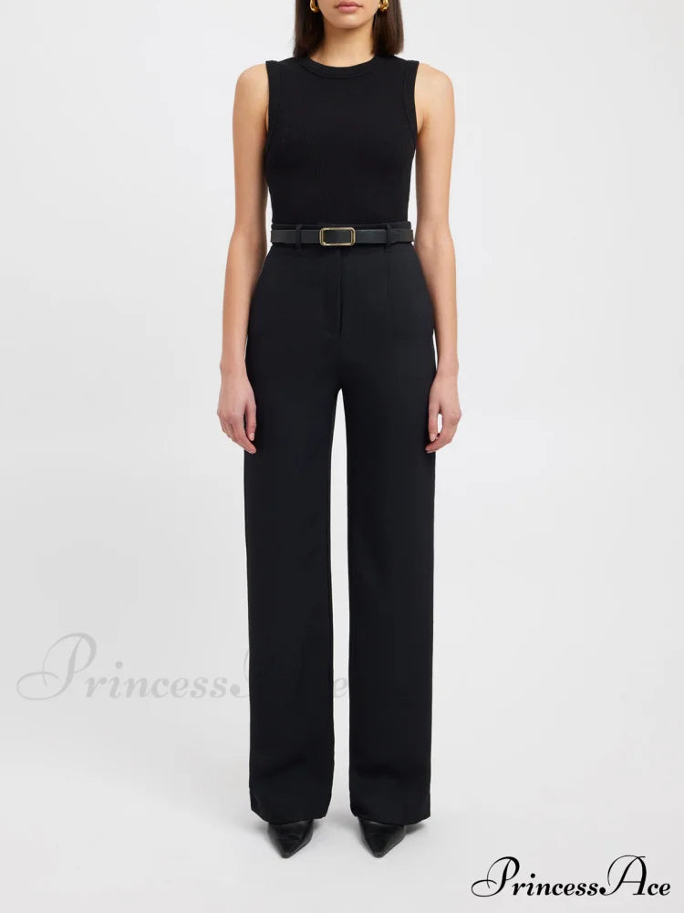 Business Casual Straight Trendy Leg Dress Pants image 3