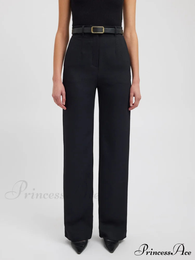Business Casual Straight Trendy Leg Dress Pants image 1
