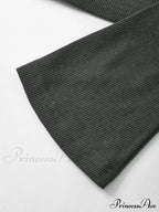 Minimalist Versatile Buttoned Knit Top image 7