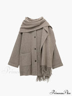 Button Down Pocket Coat Set image 5