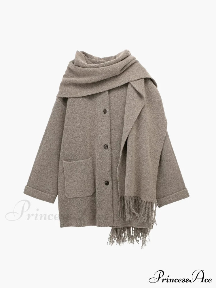 Button Down Pocket Coat Set image 5