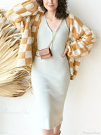 Button-Down Sweater Cardigan image 11