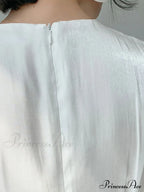 Button Embellished Long Trendy Sleeve Midi Dress image 3