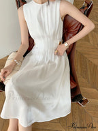 Button Embellished Long Trendy Sleeve Midi Dress image 2