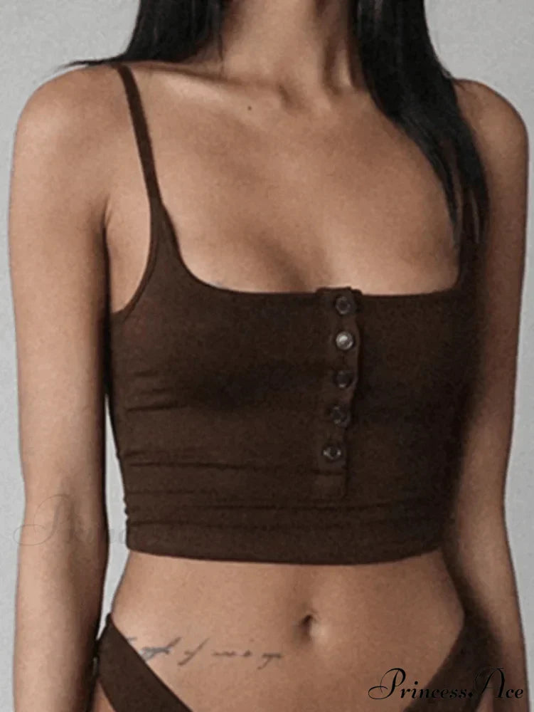 Button Front Graceful Corset Top image 1