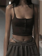 Button Front Graceful Corset Top image 4