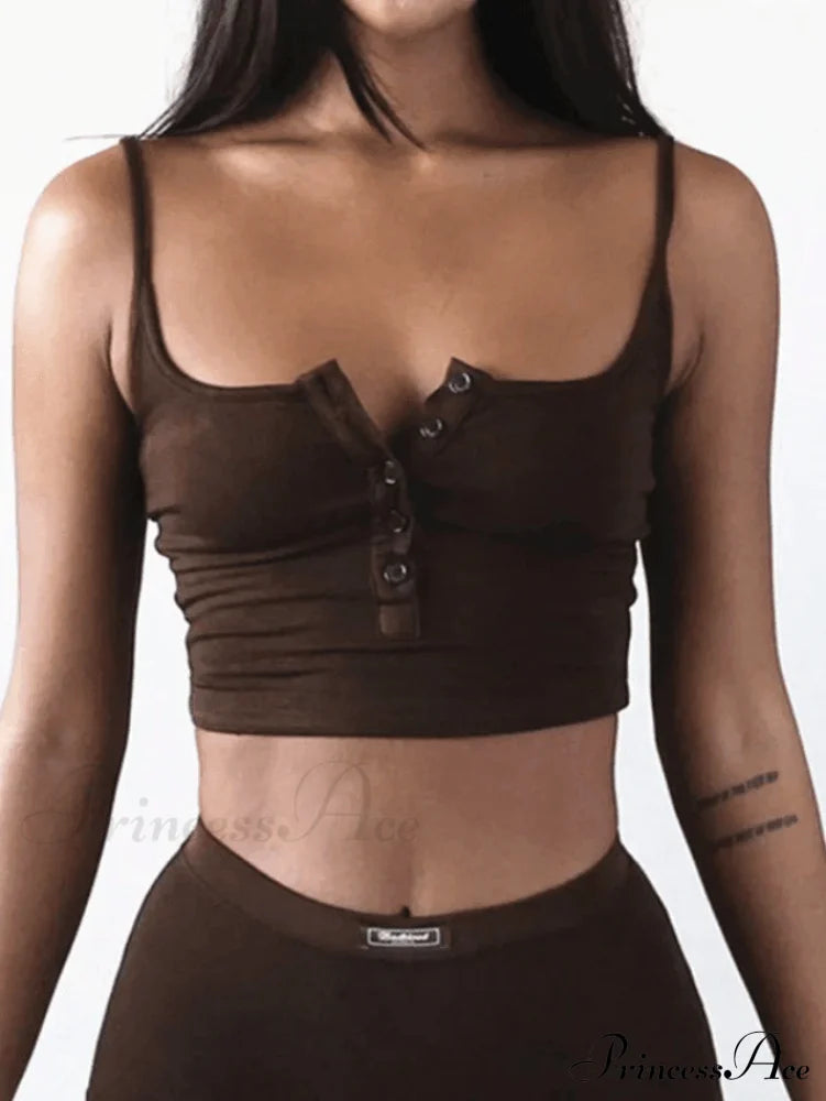 Button Front Graceful Corset Top image 2