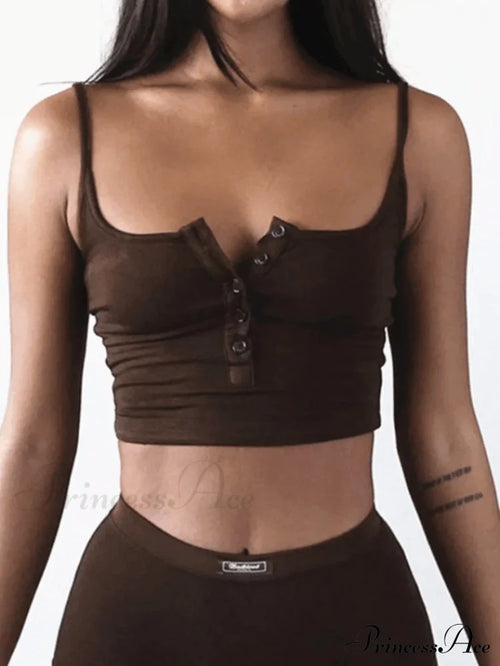 Button Front Graceful Corset Top image 2