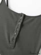 Button Front Graceful Corset Top image 10
