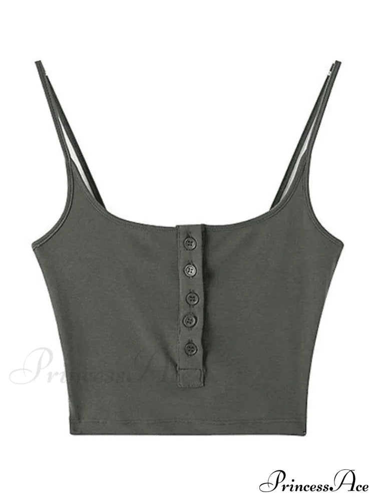 Button Front Graceful Corset Top image 9