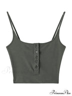 Button Front Graceful Corset Top image 9
