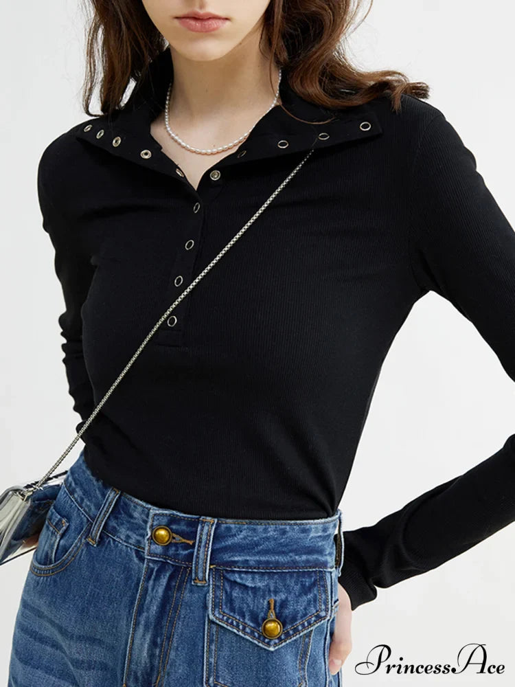 Button Up Graceful Collared Shirt image 1
