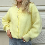 Button Up Lightweight Solid Cardigan image 7