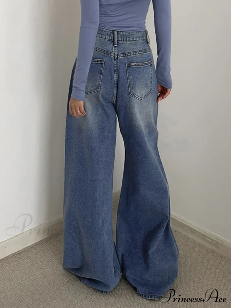 Buttoned Tied Graceful Denim Boyfriend Jeans image 4