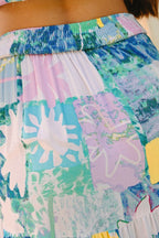 Vacation Printed Pocket Midi Skirt image 8