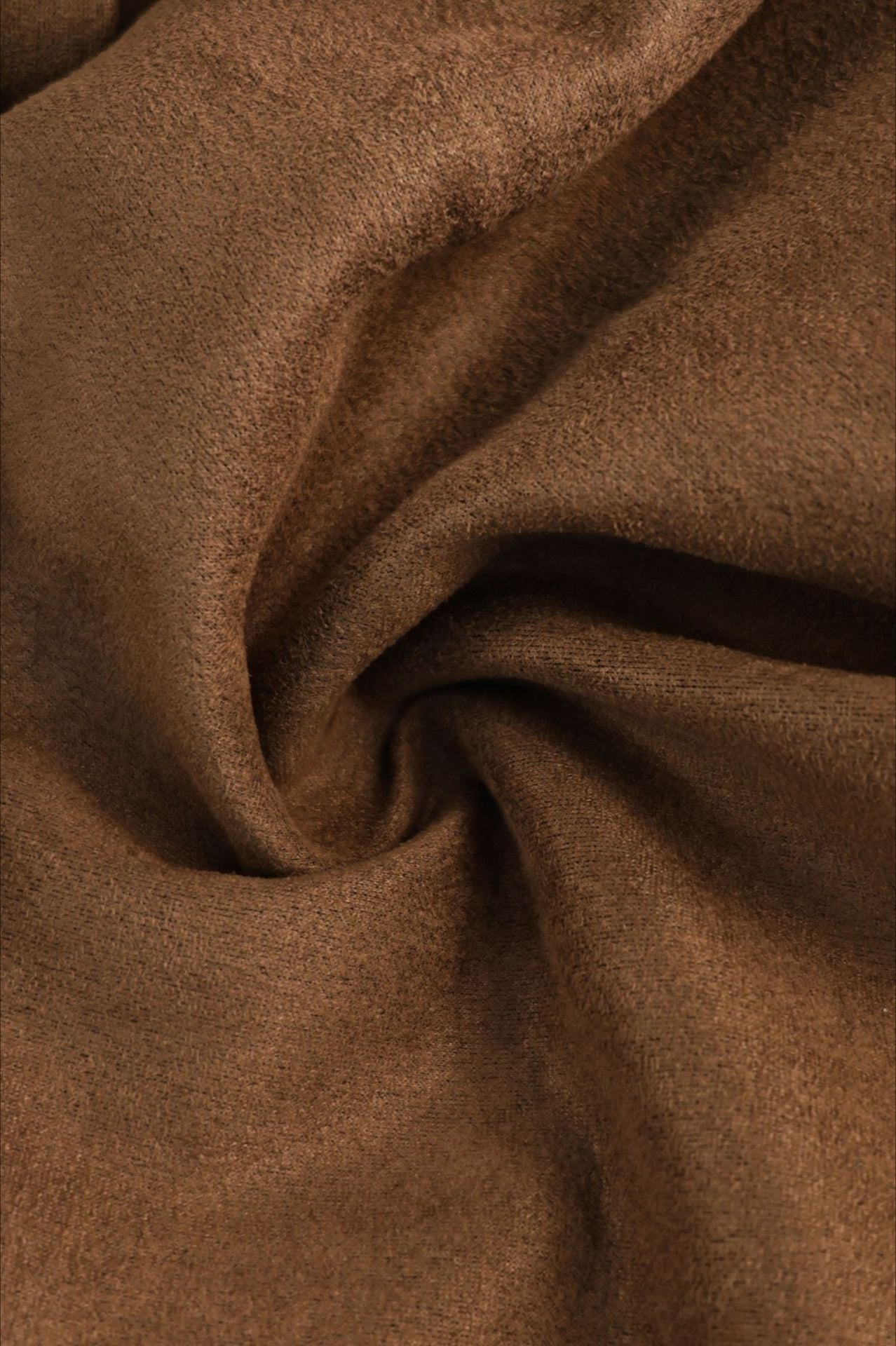 Vintage Brown Belted Long Coat image 7