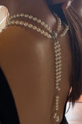 Broken Pearl Three Layer Tassel Saturn NeckLace image 1