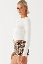 Minimalist Button Cardigan image 14