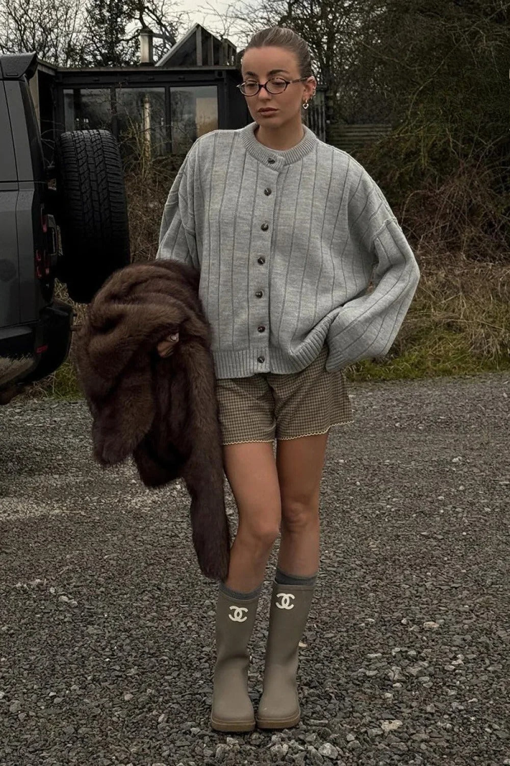 Soft Rib Relaxed Cardigan image 1