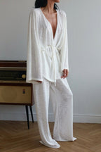 Relaxed Loose Casual Two Piece Set image 2