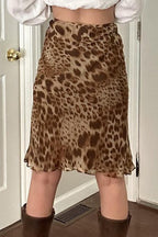 Retro Chic Leopard Tulle Skirt image 3