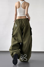 American Style Print Loose Fit Cargo Pant image 2