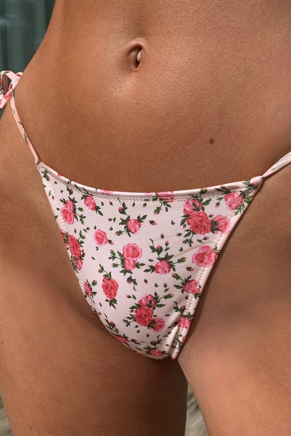 Alluring Chic Printed Tie Two Piece Swim Set image 5