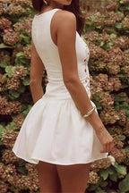 Fitted Embroidered Boho Dress image 2