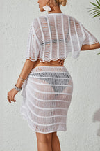 Solid Knit Bikini Cover Up image 3