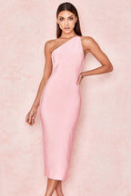 One Shoulder Backless Party Dress image 3