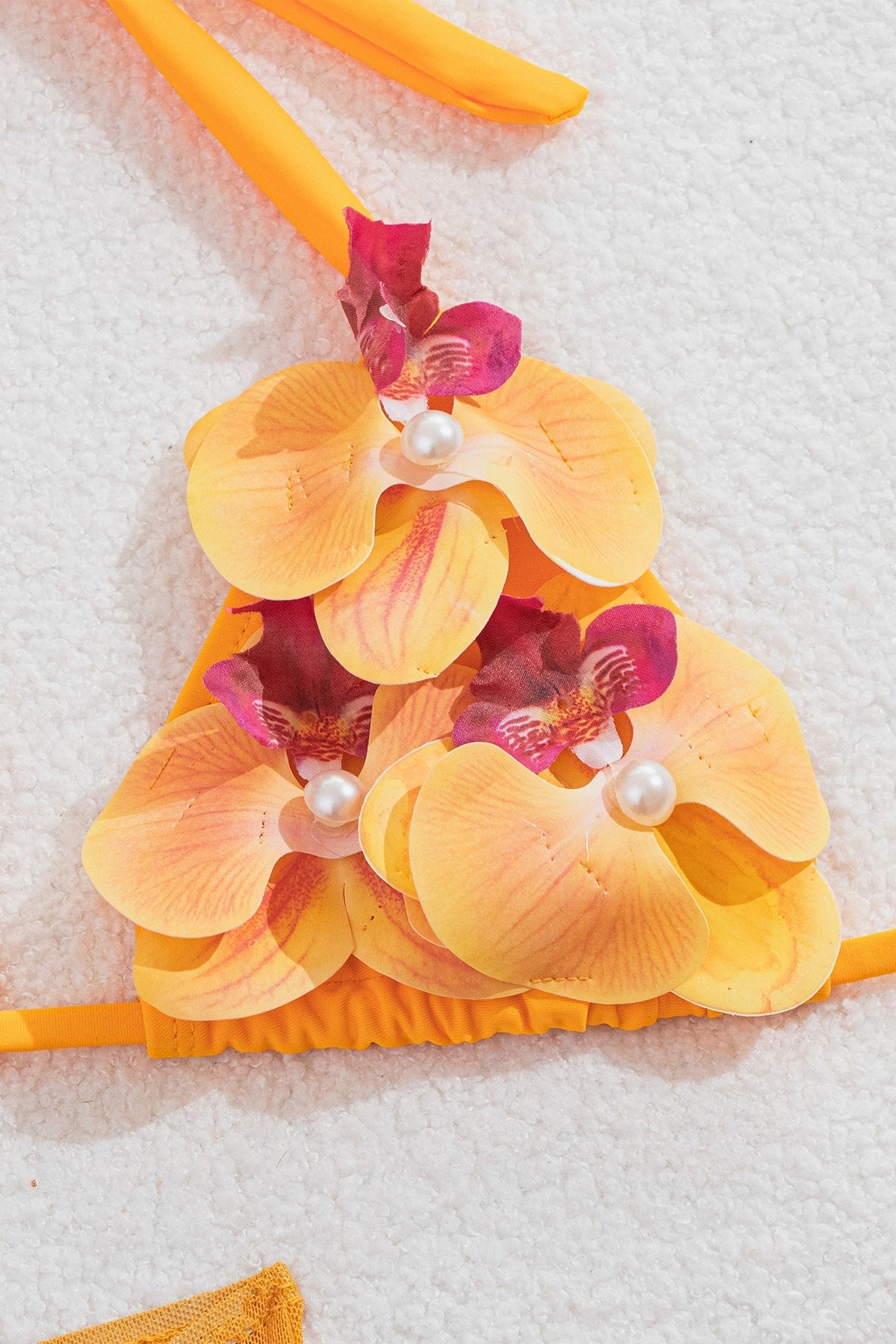 Stereo Flower Decor Three Piece Swim Set image 4