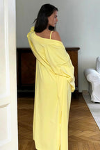 Casual Strapless Wide Leg Three Piece Set image 4