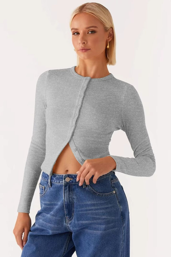 Minimalist Button Cardigan image 1