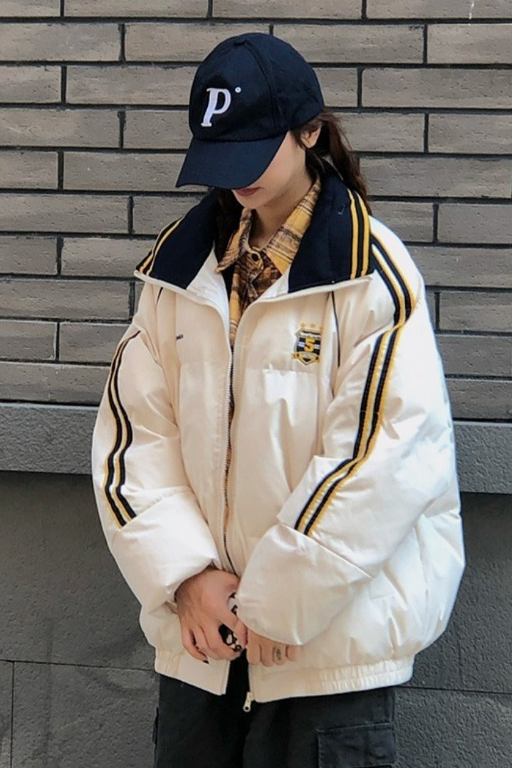Vintage Quilted Puffer Jacket image 1