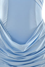 Strapless Ruched Bodycon Mini Party Dress image 10
