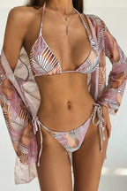 Russian Style Mesh Bikini Three Piece Swim Set image 5