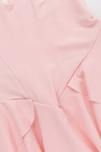 Spaghetti Strap Ruffle Party Dress image 10