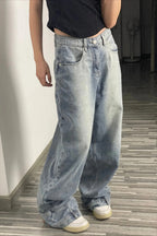 Loose Fit Reverse Pocket Jeans image 4