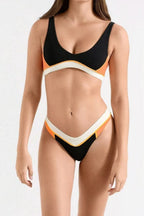 Sporty Backless Bikini Two Piece Swim Set image 2