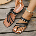 Juliette Strappy Sandals detail view styled for Avrienne
