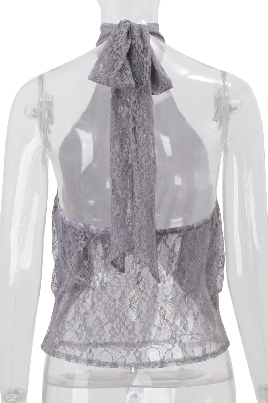 Elegant Irregular Sheer Lace alter Top image 5