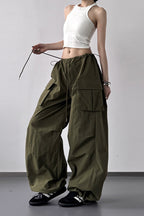 American Style Print Loose Fit Cargo Pant image 3