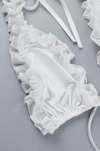 Ruffled Bandeau Bikini Set image 5