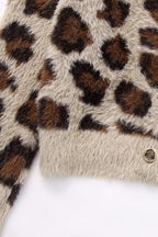 Button Detail Round Neck Knit Top image 5