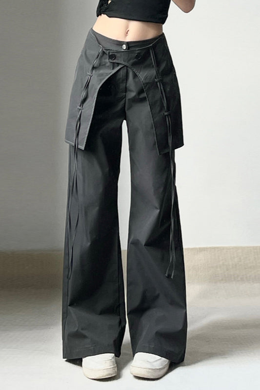 Loose Fit Drawstring Cargo Pant image 1