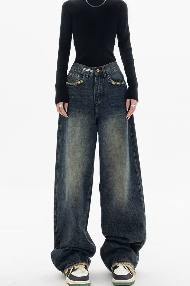 High Rise Loose Fit Vintage Jeans image 2