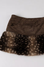 Fleece Patchwork Crop Tube Two Piece Set image 5