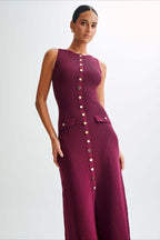 Knit Sleeveless Bodycon Sweater Dress image 11