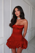 Sexy Slim Strapless Ruched Party Dress image 8